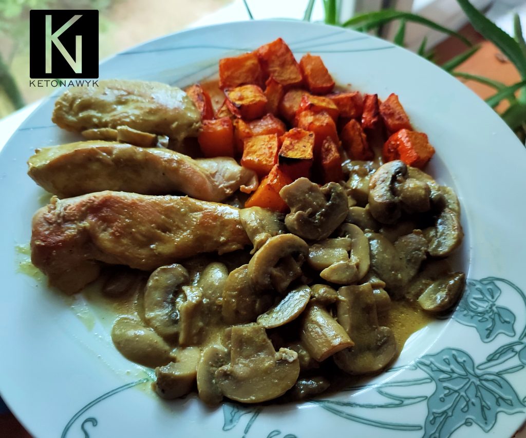 dieta ketogeniczna curry z kurczaka
