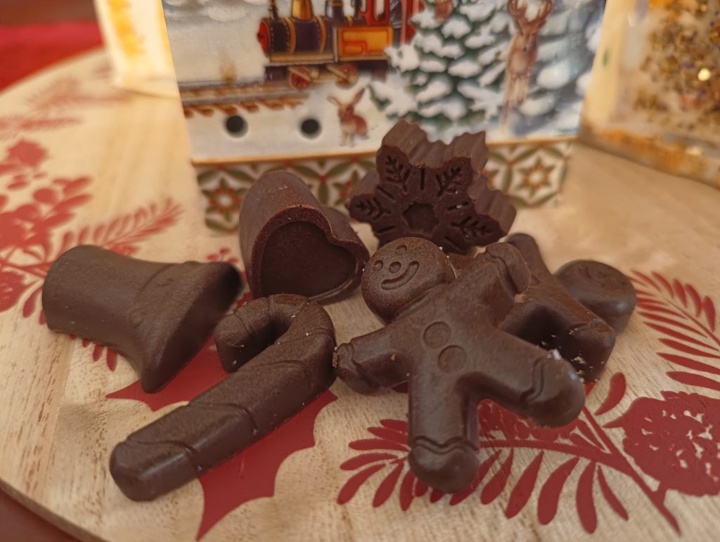 Keto mleczne czekoladki