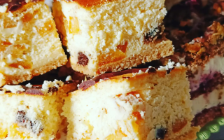 keto sernik z skórką pomarańczową