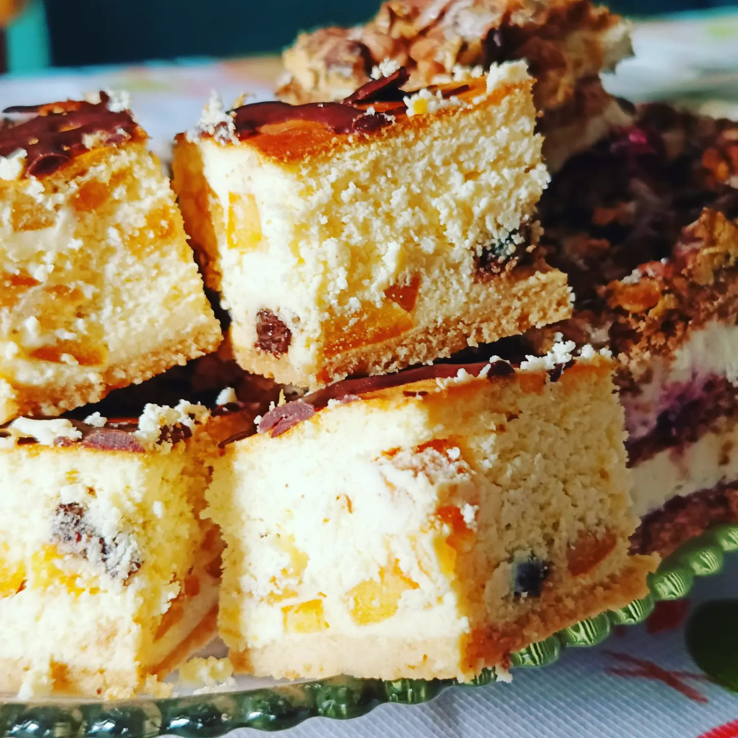 keto sernik z skórką pomarańczową