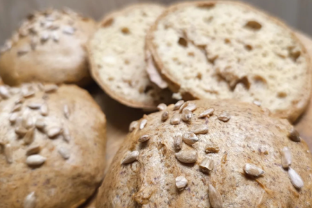 Łubinowe keto grahamki