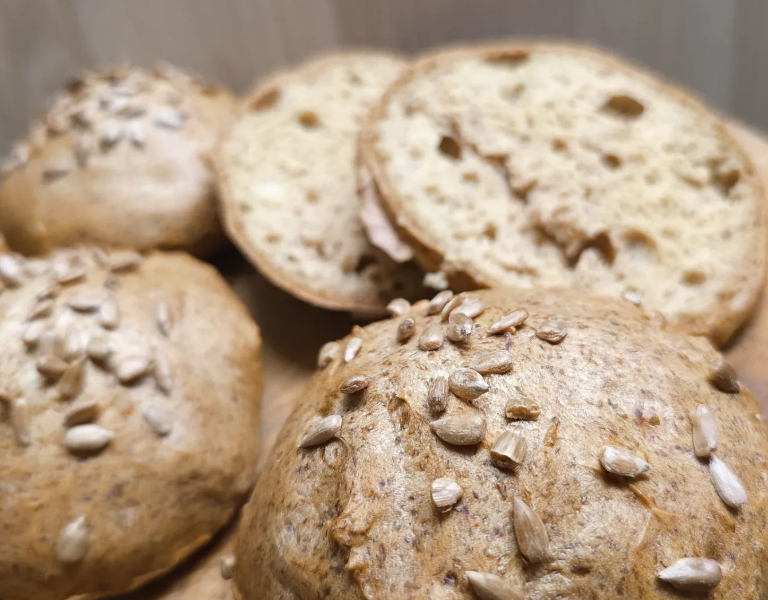 Łubinowe keto grahamki