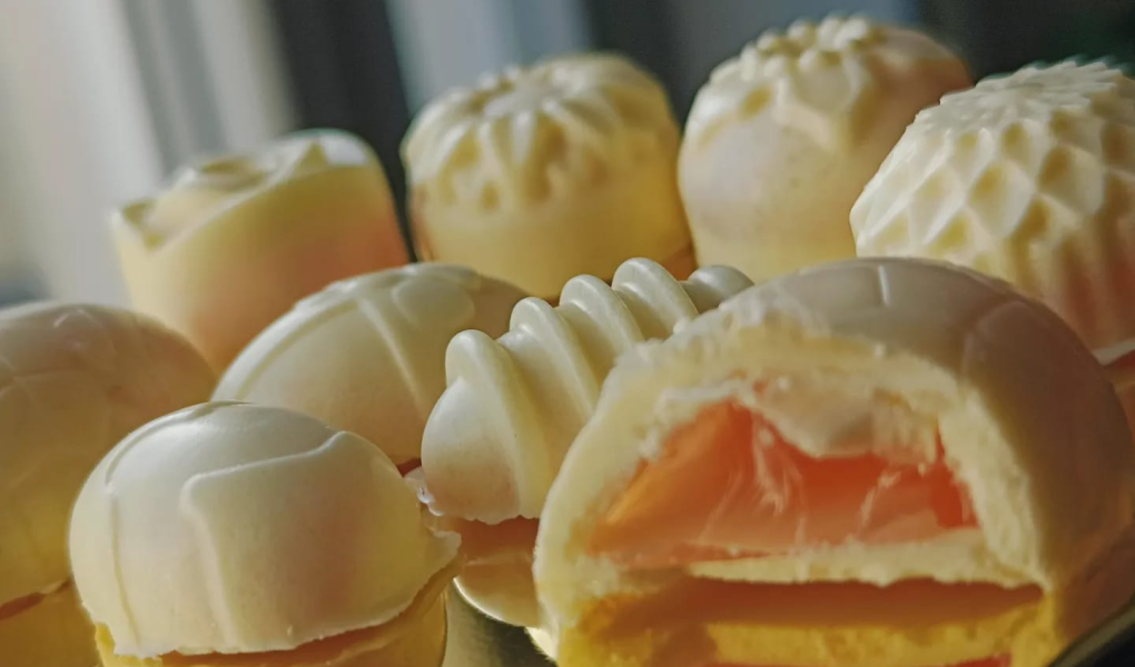 keto pralinki galaretki w białej czekoladzie