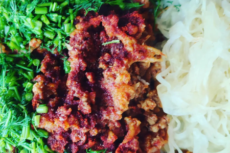 Keto Risotto Garam Masala z kalafiora 