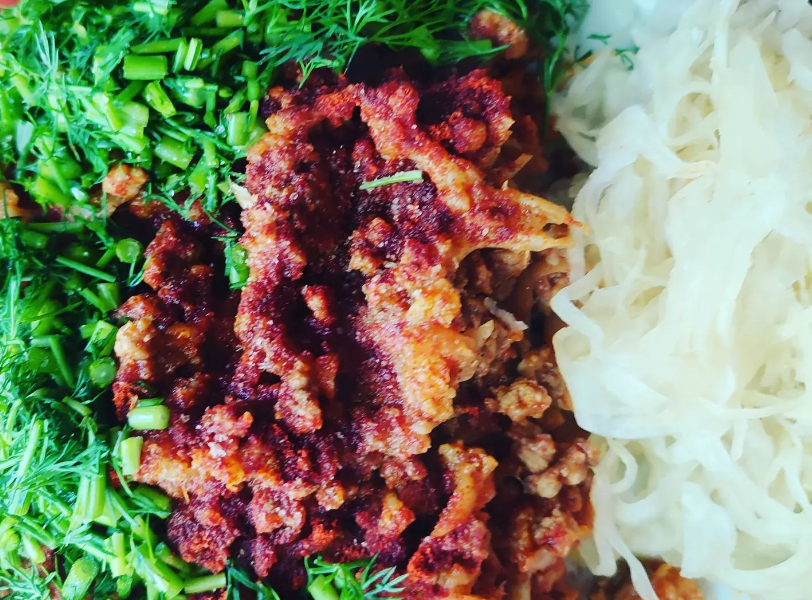 Keto Risotto Garam Masala z kalafiora 