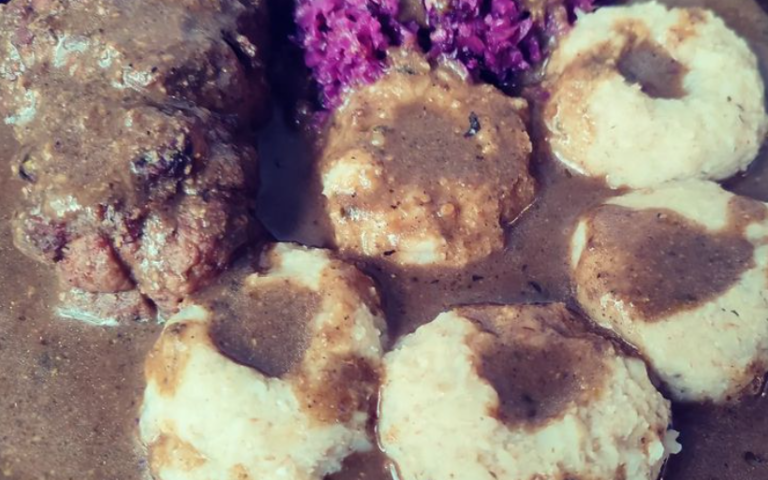 Keto kluski z selera