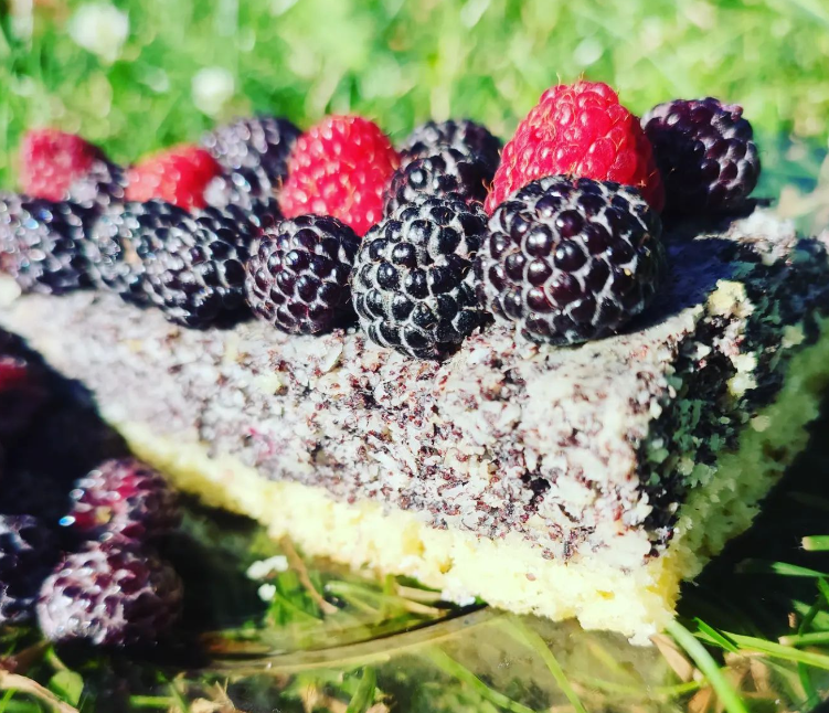 Keto Makowiec z jabłkiem