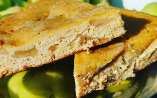 Keto szarlotka na śmietanie