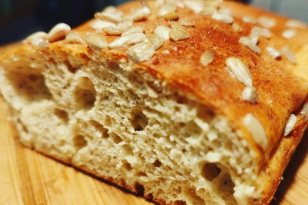 Keto chlebek łubinowy