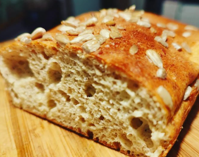 Keto chlebek łubinowy