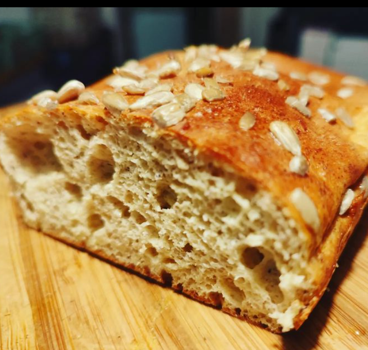 Keto chlebek łubinowy