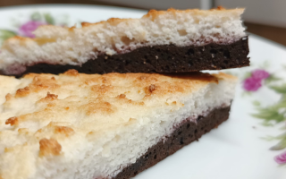 keto ciasto kokosowo czekoladowe