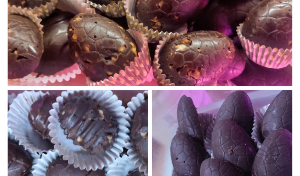 keto czekoladki wielkanocne