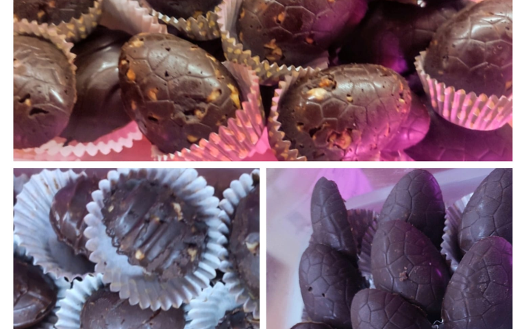 keto czekoladki wielkanocne