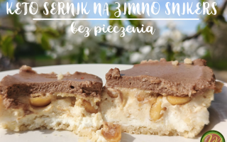 KETO SERNIK SNIKERS