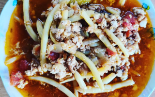 keto zupa z fasolką szparagową