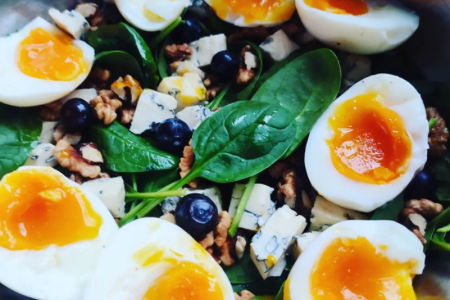 Keto szybki obiad sałatka