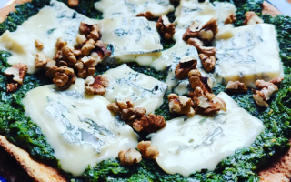 proteinowy naleśnik z szpinakiem keto