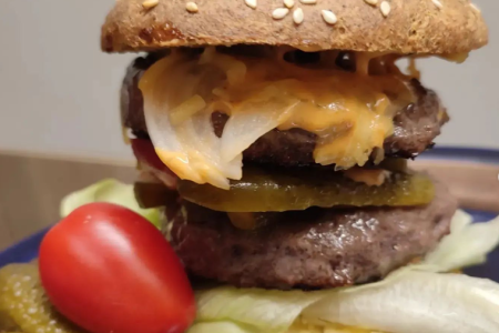 Keto burgery wołowe przepis na bułki