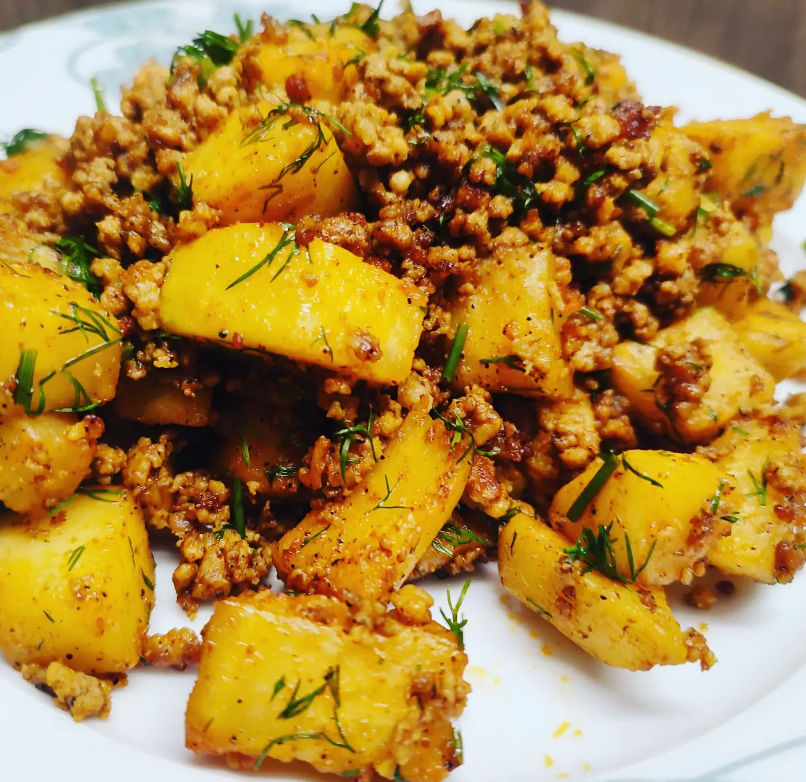 Kostka selerowa z mięsem mielonym