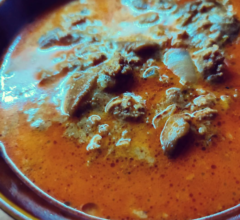 Keto zupa grzybowa z mięsem mielonym