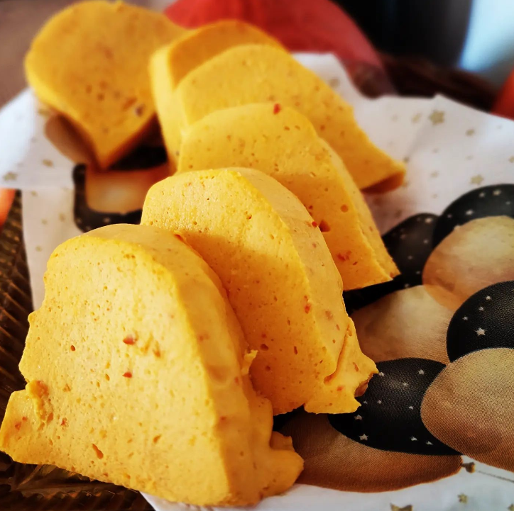 Keto Pomarańczowy sernik na zimno z dynią