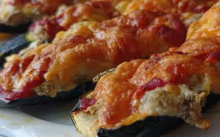 keto zapiekanki z cukinii