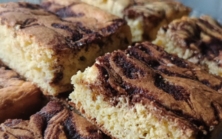 Keto ciasto cynamonka