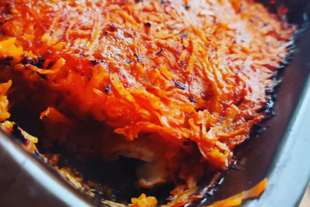 Ryba zapiekana w piekarniku z dynią