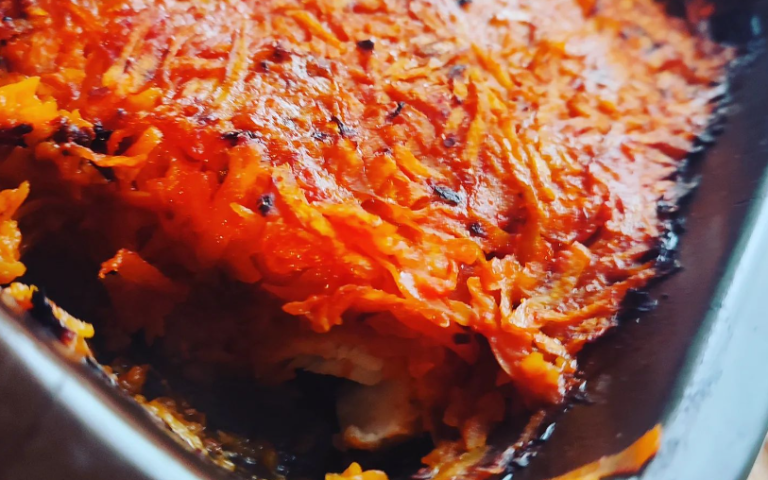 Ryba zapiekana w piekarniku z dynią