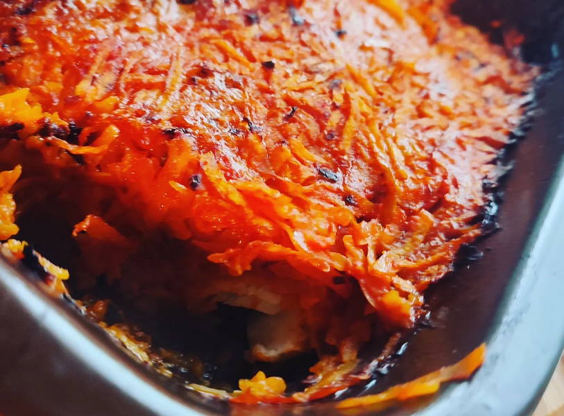 Ryba zapiekana w piekarniku z dynią