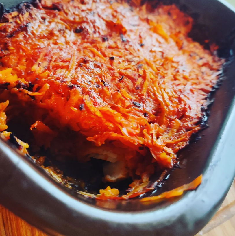 Ryba zapiekana w piekarniku z dynią