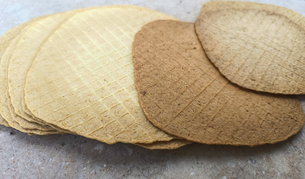 Chrupiące keto wafelki wytrawne