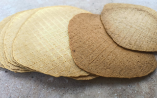 Chrupiące keto wafelki wytrawne