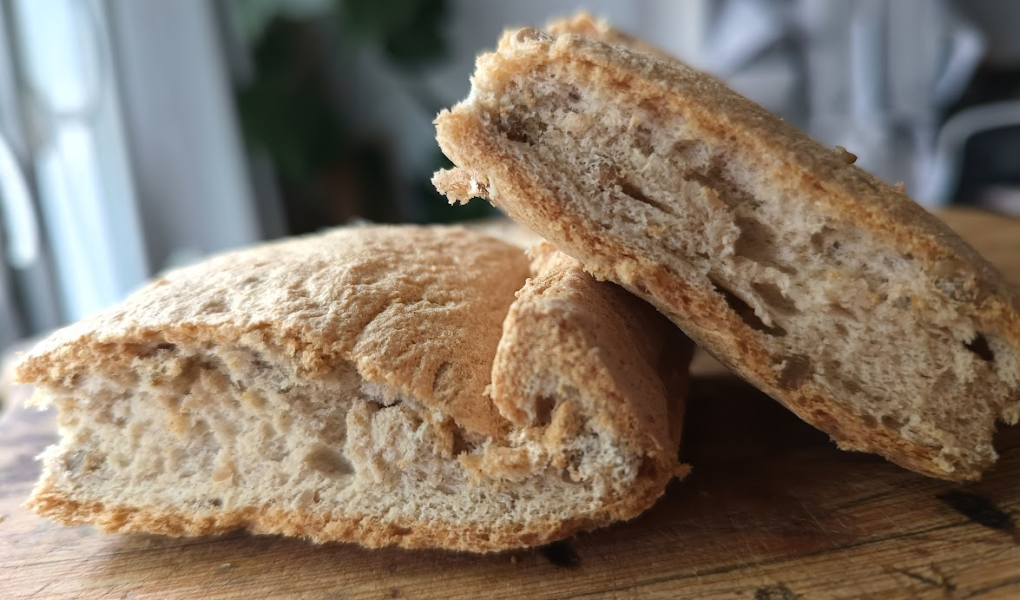 Keto bułeczki błonnikowe z słonecznikiem