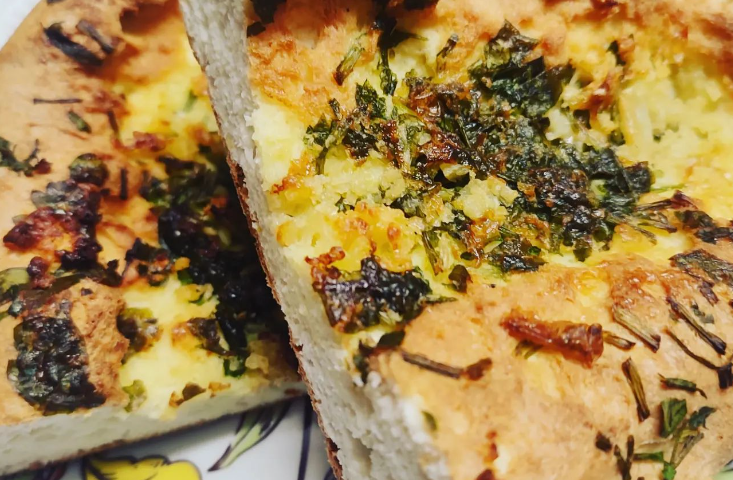 Keto bagietki czosnkowe