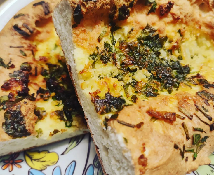 Keto bagietki czosnkowe