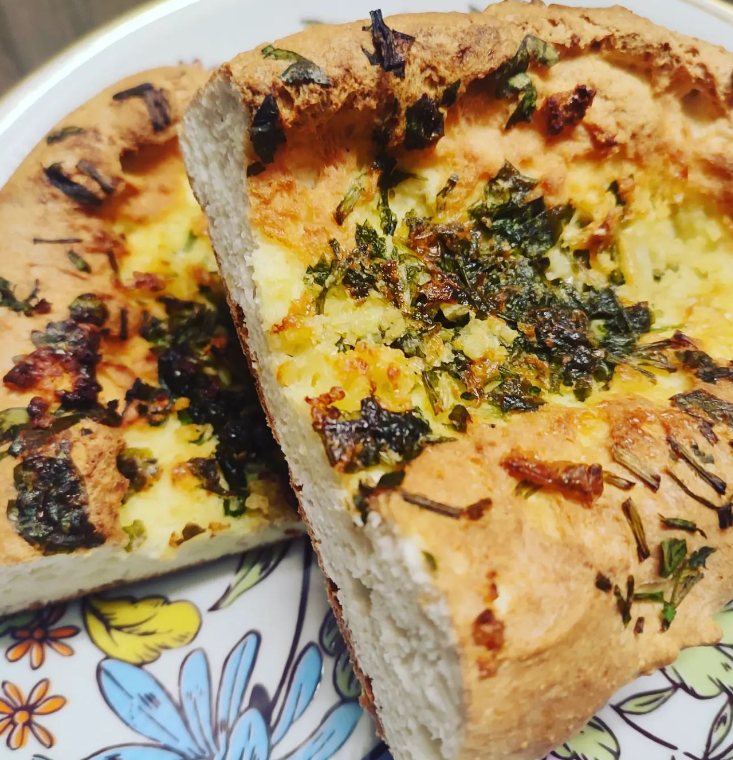 Keto bagietki czosnkowe