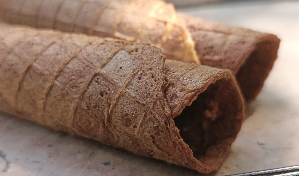 Chrupiące keto rurki