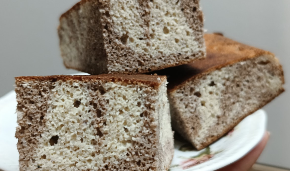 Keto ciasto zebra cynamonka