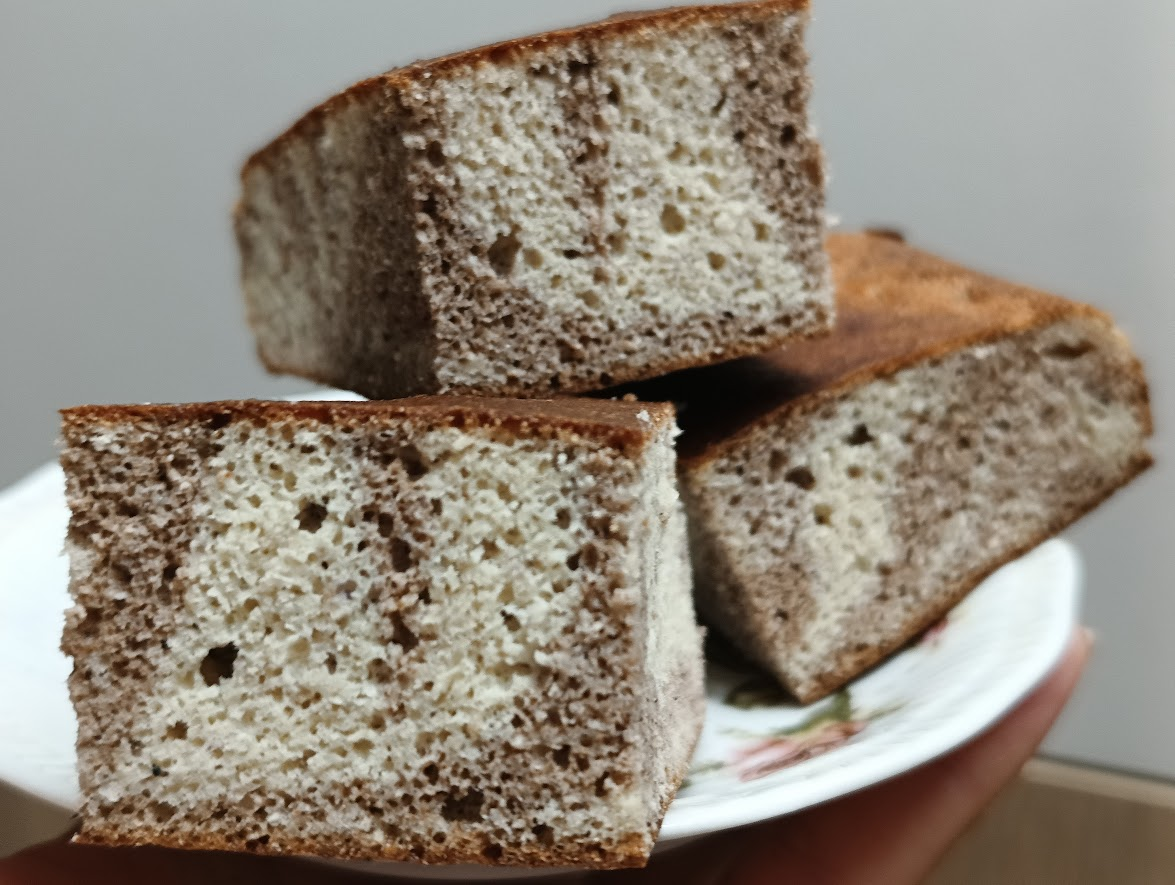 Keto ciasto zebra cynamonka