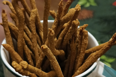 keto słone chrupiące paluszki