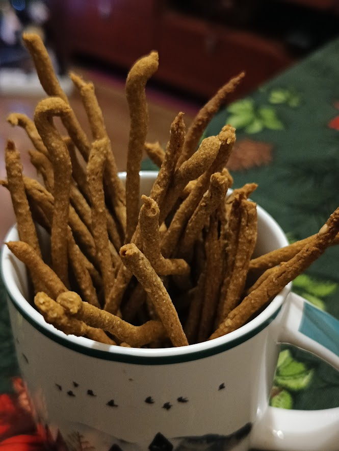 keto słone chrupiące paluszki