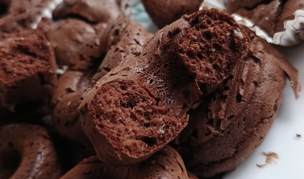 kakaowe babeczki bez mąki