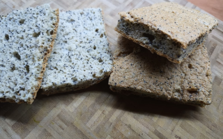 keto chlebki z makiem