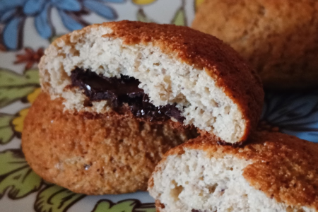 Keto ciasteczka z czekoladą