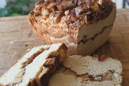 keto babka jabłecznik