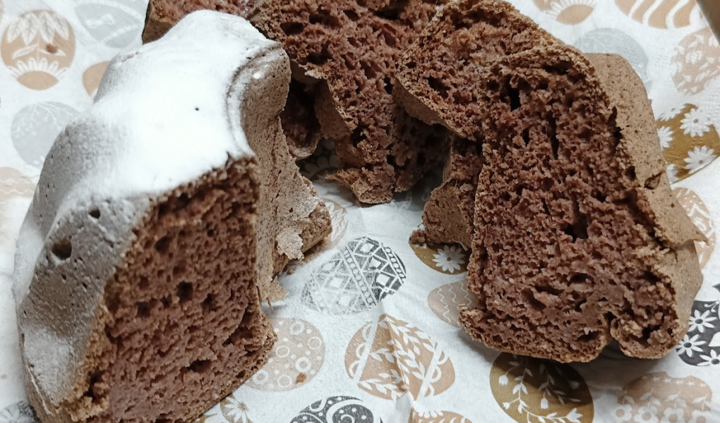 KETO Cynamonowa Babka Wielkanocna bez laktozy